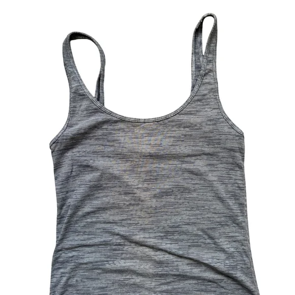 Lululemon Daily Tank Wee Are From Space Coal Fossil Size 2 4 Rare Activewear Gym - Picture 5 of 9